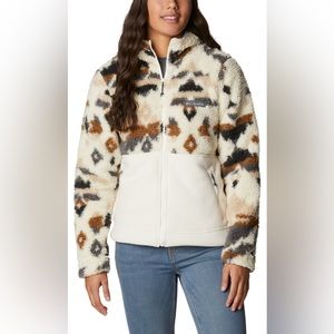 Columbia Winter Pass Sherpa Hooded Full-Zip Jacket for Ladies NWOT